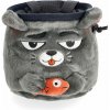 Vrecko na magnézium Y&Y Vertical Chalk Bag - grey cat