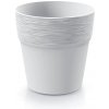 Prosperplast FURU Kvetináč 17,5cm, bielý DFA175