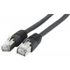 Gembird patch kábel Cat6 FTP, 3 m, čierny PP6-3M/BK