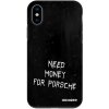 Picasee Fashion Case pre Apple iPhone X/XS - Black Fuel