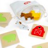 Bigjigs Toys Hmataj a nájdi farma