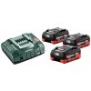 Metabo Základná sada LiHD (3x5,5Ah/18V) 685074000