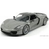 Welly Porsche 918 Spider Hard-top Closed 2015 - karbónová strecha 1:18 Grey Met