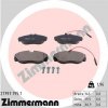 ZIMMERMANN Sada brzdových platničiek kotúčovej brzdy 21797.195.1