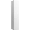 Kúpeľňová skrinka vysoká Laufen Base 35x165x33,5 cm biela lesk H4027121102611