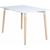 idea Jedálenský stôl 120x80 UNO biely