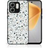 VSETKONAMOBIL 110874 MY ART Ochranný kryt pre Infinix Hot 50i GREY TERRAZZO (163)