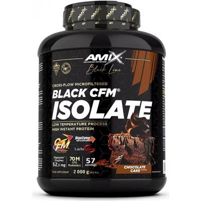 Amix Nutrition Black Line Black CFM® Isolate 2000 g, chocolate cake