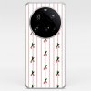 4NewCase - Kryt pre XIAOMI - Xiaomi 15 Ultra - SILIKÓN - Cherry Stripes - 1007000500105