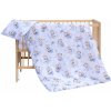 Scarlett Fiki modrá 2-dielové obliečky (obliečky do detskej postieľky)