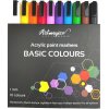 Artmagico akrylové fixy Smart s jemným hrotom 10 farieb