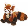 Plyšová panda červená Les Authentiques Histoire d’ Ours v darčekovom balení hnedá 20 cm od 0 mes