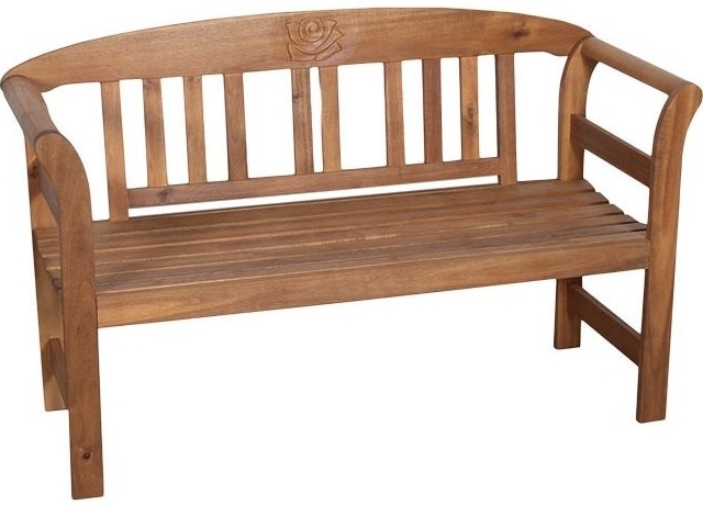 Záhradná drevená lavica z tvrdého dreva Akácia 130 cm od 98,20 € -  Heureka.sk