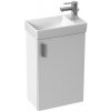 Jika Skrinka s umývadlom 40 x 23 cm, otváranie vpravo, biela H45J5111753001