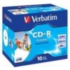 Verbatim 10ks CD-R 700MB 52x / Wide Printable / JewelCase (43325)