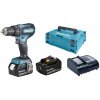 MAKITA Aku príklepový skrutkovač Li-ion LXT 18V (2x akumulátor 3Ah, Makpac) DHP485SFJ