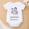 Handel Detské body - Mamáááá! Farba: biela, Veľkosť: 12-18M