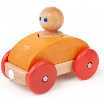 Tegu Magnetická hračka autíčko Pretekár oranžové od 16,99 € - Heureka.sk