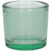 SVIETENIE NA ČAJOVÚ SVIEČKU ESPEN 6,5X6CM ZELENÁ ČÍRA