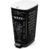 KIS Kôš na odpad Chic Bin L - Coffee Menu, 50L