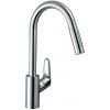 Hansgrohe Focus M41 - Drezová batéria M4116-H240 s výsuvnou spŕškou, sBOX, chróm 73880000