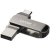 USB flashdisk Lexar JumpDrive D400 Dual, 64GB (LJDD400064G-BNQNG) sivý