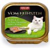 ANIMONDA Cat Vom Feinsten pre dospelých s náplňou: morčacie, kuracie prsia a bylinky 100g