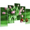 Tulipány vo váze, obraz na stenu (Obraz 125x90cm)