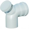 Koleno revízne biely plast - DN125 72,50 €