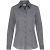 SST Blouse Slim LSL dámska košeľa s dl. rukávom anthracite sivá