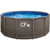 Planet Pool CF FRAME ratan - 366 x 132 cm