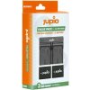 Set Jupio 2x NP-W126 - 1260 mAh + Dual charger pro Fujifilm
