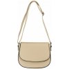 PAOLA dámska crossbody koženková kabelka taupe