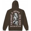 pánska mikina PRIMITIVE DEDICATION HOODIE Brown XL + doprava zdarma