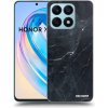 Picasee silikónový prehľadný obal pre Honor X8a - Black marble
