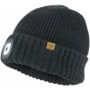 SEALSKINZ Nepremokavé čiapky WATERPROOF COLD WEATHER LED ROLL CUFF BEANIE black - čierna Veľkosť: L-XL