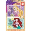 Drevené puzzle Disney Princess Educa 2x25 dielov