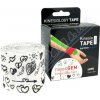 GM rayonGEM kinesiology tape love 5 cm x 5 m