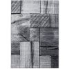 Ayyildiz , Kusový koberec Parma 9260 black, 160x230, šedá, chodba / predsieň