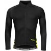 Pánsky dres FORCE SPIKE dlhý rukáv, čierno-fluo Veľkosť: M, farba: fluo