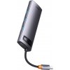 HUB rozbočovač Baseus Adapter Hub 8In1 Type C Wkwg080113/Bs-Oh101 0,15 M Gray
