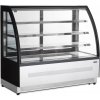 Chladicí vitrína cukrářská černá | TEFCOLD LPD 1500 C Black