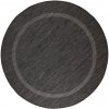 Ayyildiz Kusový koberec Relax 4311 Black kruh - 200x200 cm Čierna