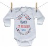 Boodyy Body s dlhým rukávom Úsmev za kraslicu 92 (18-24 mesiacov)