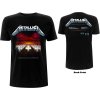 Metallica - Master of Puppets Tracks (Black) (Back Print) (tričko) Small