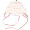 Čiapočka na zaväzovanie, bavlna, Baby Stars, pastel rose, veľ. 74/80 Baby Nellys