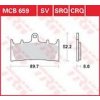 TRW brzdove platničky TRW MCB659SV