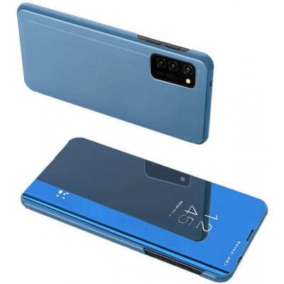 Púzdro MG Clear View Samsung Galaxy A72, modré
