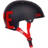 CORE - Street Helmet - Black/Red - helma Velikost: S - M