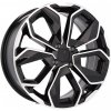 RACING LINE Racing Line B5296 7.0x17 5x114.3 ET45 Mb - Polished + Black 66.1
